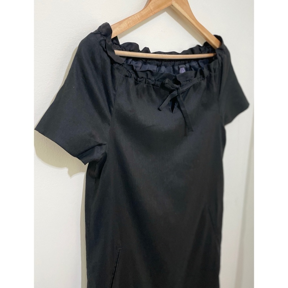 ❤️ Bundle Sale 3/$10 EUC Context Women's Black Shift Dress, Size 8